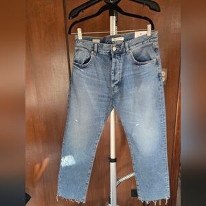 Pac Sun Size 32 new with tags Vintage Loose Crop Jeans